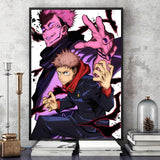 Poster affiche Jujutsu Kaisen Sukuna décoration manga