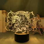 Lampe Yu Gi Oh Render goodies manga lampe led 3D