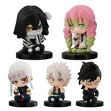 Lot de 5 figurines Demon Slayer : Kimetsu No Yaiba Nezuko Zenitsu Tanjirou Giyuu Inosuke Kyoujurou