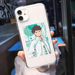 Coque téléphone Haikyuu Volleyball Boy  iPhone 11 12 Pro Max XS XR X 7 SE20 8 6Plus Kenma Kozume