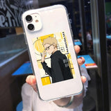 Coque téléphone Haikyuu Volleyball Boy  iPhone 11 12 Pro Max XS XR X 7 SE20 8 6Plus Kenma Kozume