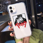 Coque téléphone  Bungou Stray Dogs iPhone XR 11 Pro MAX 12 XS X SE20 7 8 6Plus Dazai Osamu Clear Soft TPU Cover Fundas