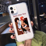 Coque téléphone  Bungou Stray Dogs iPhone XR 11 Pro MAX 12 XS X SE20 7 8 6Plus Dazai Osamu Clear Soft TPU Cover Fundas