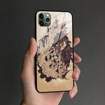 Coque téléphone kimetsu no yaiba kokushibou iPhone SE 6 6s 7 8 Plus X XR XS 11 12 demon slayer