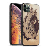 Coque téléphone kimetsu no yaiba kokushibou iPhone SE 6 6s 7 8 Plus X XR XS 11 12 demon slayer