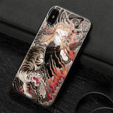 Coque téléphone Rengoku Demon Slayer iPhone SE 6 6s 7 8 Plus X XR XS 11 12 Mini Pro Max