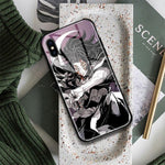 Coque téléphone kimetsu no yaiba kokushibou iPhone SE 6 6s 7 8 Plus X XR XS 11 12 demon slayer