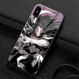 Coque téléphone kimetsu no yaiba kokushibou iPhone SE 6 6s 7 8 Plus X XR XS 11 12 demon slayer