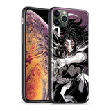 Coque téléphone kimetsu no yaiba kokushibou iPhone SE 6 6s 7 8 Plus X XR XS 11 12 demon slayer