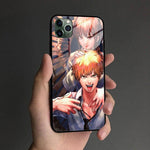 Coque téléphone Denji and Makima Chainsaw Man  iPhone SE 6 6s 7 8 Plus X XR XS 11 12 goodies manga