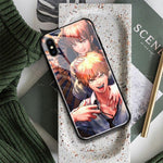 Coque téléphone Denji and Makima Chainsaw Man  iPhone SE 6 6s 7 8 Plus X XR XS 11 12 goodies manga