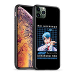Coque téléphone aki hayakawa Chainsaw Man iPhone SE 6 6s 7 8 Plus X XR XS 11 12 Mini Pro Max