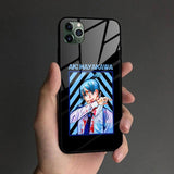 Coque téléphone Chainsaw Man aki hayakawa iPhone SE 6 6s 7 8 Plus X XR XS 11 12 Mini Pro Max goodies manga