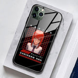 Coque téléphone makima Chainsaw Man  iPhone SE 6 6s 7 8 Plus X XR XS 11 12 Mini Pro Max