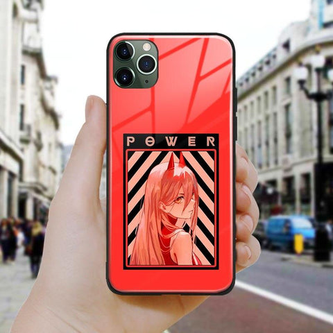 Coque téléphone chainsaw man iPhone SE 6 6s 7 8 Plus X XR XS 11 12 Mini Pro Max goodies manga