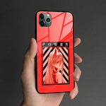 Coque téléphone chainsaw man iPhone SE 6 6s 7 8 Plus X XR XS 11 12 Mini Pro Max goodies manga