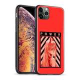 Coque téléphone chainsaw man iPhone SE 6 6s 7 8 Plus X XR XS 11 12 Mini Pro Max goodies manga