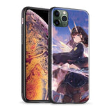 Coque téléphone azur lane live 2d girl iPhone SE 6 6s 7 8 Plus X XR XS 11 12 Mini Pro Max