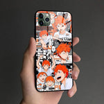 Coque téléphone hinata shoyo manga  iPhone SE 6 6s 7 8 Plus X XR XS 11 12 Mini Pro Max haikyuu