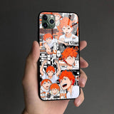Coque téléphone hinata shoyo manga  iPhone SE 6 6s 7 8 Plus X XR XS 11 12 Mini Pro Max haikyuu