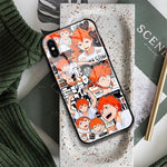 Coque téléphone hinata shoyo manga  iPhone SE 6 6s 7 8 Plus X XR XS 11 12 Mini Pro Max haikyuu