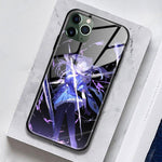 Coque téléphone keqing genshin impact  iPhone SE 6 6s 7 8 Plus X XR XS 11 12 Mini Pro Max