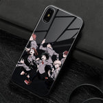 Coque téléphone my hero academia iPhone SE 6 6s 7 8 Plus X XR XS 11 12 Mini Pro Max