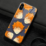Coque téléphone hinata shoyo mangaiPhone SE 6 6s 7 8 Plus X XR XS 11 12 Mini Pro Max haikyuu