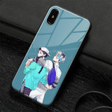 Coque téléphone bokuto koutaro and Keiji Akaashi iPhone SE 6 6s 7 8 Plus X XR XS 11 12 goodies manga