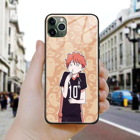 Coque téléphone hinata shoyo manga  iPhone SE 6 6s 7 8 Plus X XR XS 11 12 Mini Pro Max haikyuu