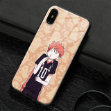 Coque téléphone hinata shoyo manga  iPhone SE 6 6s 7 8 Plus X XR XS 11 12 Mini Pro Max haikyuu