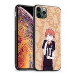 Coque téléphone hinata shoyo manga  iPhone SE 6 6s 7 8 Plus X XR XS 11 12 Mini Pro Max haikyuu