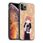Coque téléphone hinata shoyo manga  iPhone SE 6 6s 7 8 Plus X XR XS 11 12 Mini Pro Max haikyuu