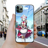 Coque téléphone Noelle Genshin Impact  iPhone SE 6 6s 7 8 Plus X XR XS 11 12 Mini Pro Max