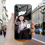 Coque téléphone my hero academia  iPhone SE 6 6s 7 8 Plus X XR XS 11 12 Mini Pro Max