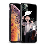 Coque téléphone my hero academia  iPhone SE 6 6s 7 8 Plus X XR XS 11 12 Mini Pro Max