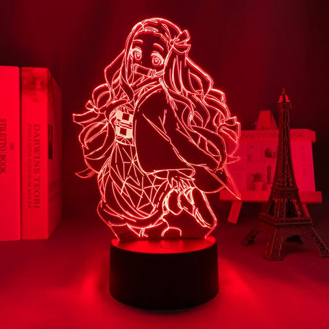 Lampe Kimetsu No Yaiba Nezuko Kamado demon slayer goodies manga lampe led 3D