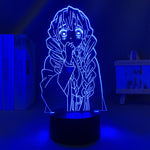 Lampe Kimetsu No Yaiba Mitsuri Kanroji Demon Slayer goodies manga lampe led 3D