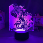 Lampe Kimetsu No Yaiba Demon Slayer Kyojuro Rengoku goodies manga lampe led 3D