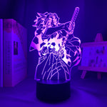 Lampe Kimetsu No Yaiba Kokushibo demon slayer goodies manga lampe led 3D