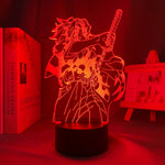 Lampe Kimetsu No Yaiba Kokushibo demon slayer goodies manga lampe led 3D