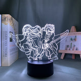 Lampe Kimetsu No Yaiba Tanjiro X Nezuko demon slayer goodies manga lampe led 3D