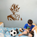 Sticker Mural Dragon Ball </br> Goku Guerrier Saiyan