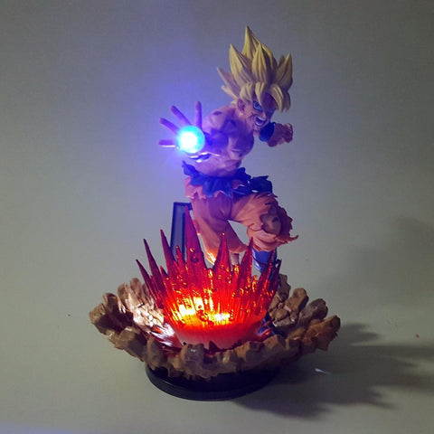 Figurine LED Dragon Ball Z Goku Super Saiyan 1