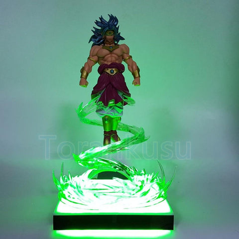 Figurine LED Dragon Ball Z Broly Saiyan Aura