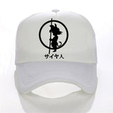 Brand Dragon Ball z goku Baseball cap Men Fashion Men's Casual summer Mesh cap Letter print cartoon trucker cap