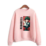 Pull Izuku Midoriya Harajuku hoodies sweatshirt manga