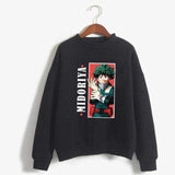 Pull Izuku Midoriya Harajuku hoodies sweatshirt manga