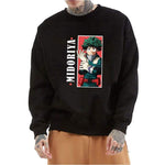 Pull Izuku Midoriya Harajuku hoodies sweatshirt manga