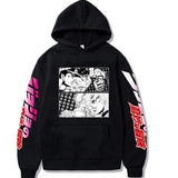 Pull Jojo Bizarre Adventure hoodies Cosplay sweatshirt manga animé vêtement